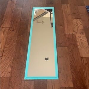 Turquoise mirror